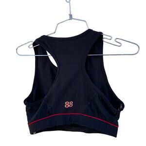 Black and red sports bra- see matching pants!